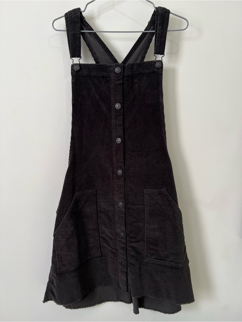 American Eagle Corduroy Overall Jumper Dress